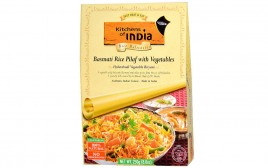 Kitchens Of India Basmati Rice Pilaf With Vegetables Hyderabadi Vegetable Biryani  Box  250 grams